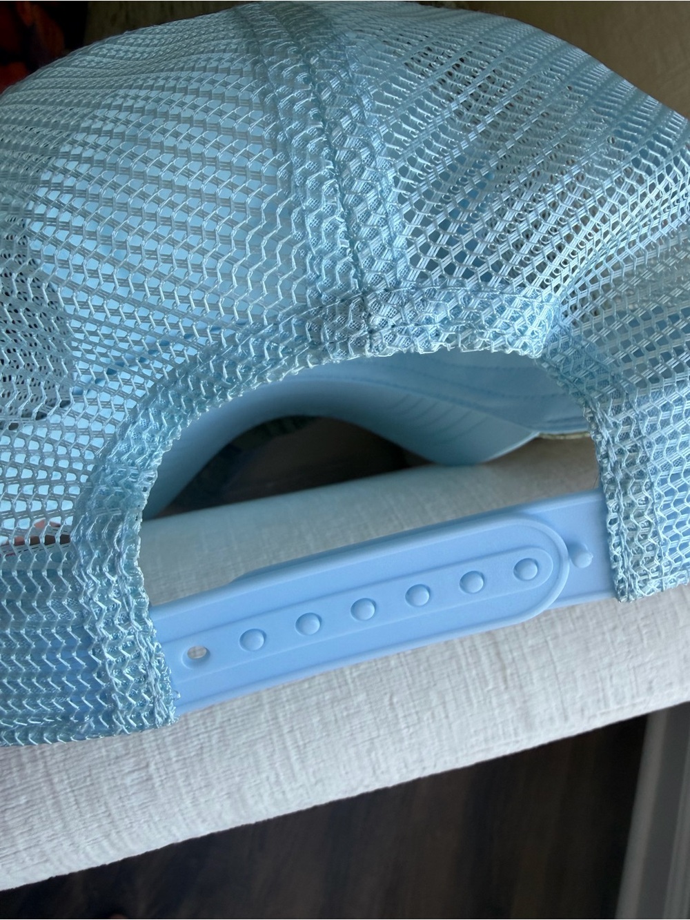 Like new, never worn Roller Rabbit Light Blue Hat with Green Lobster Embroidery - Picture 6 of 6